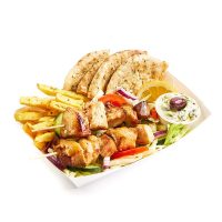 MILOS piatto souvlaki pollo